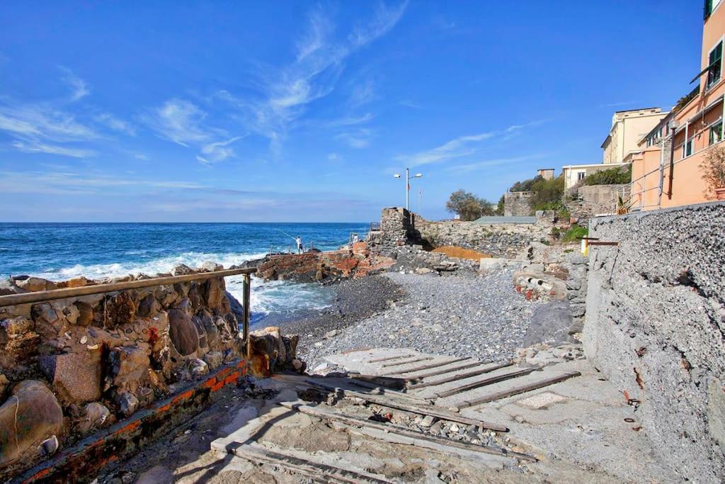 Dalla Spiaggetta A Quinto Genoa Ngoại thất bức ảnh