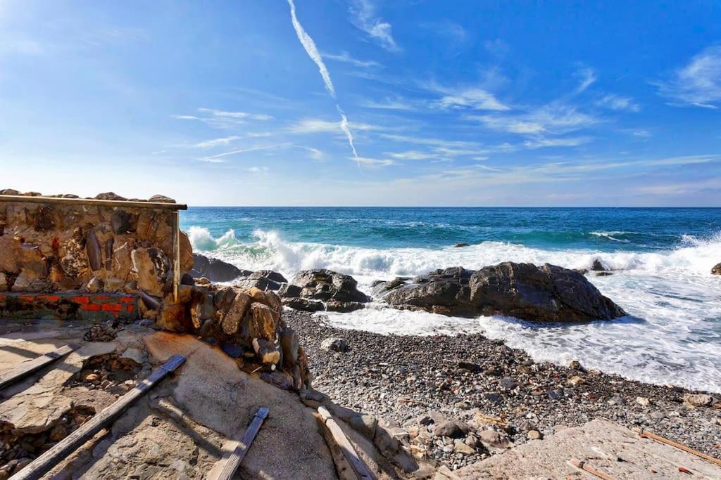 Dalla Spiaggetta A Quinto Genoa Ngoại thất bức ảnh